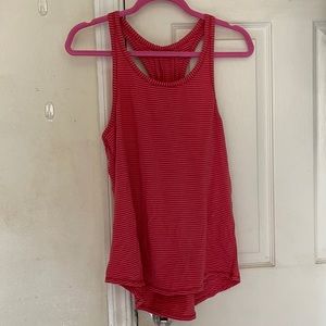 lululemon stripe yogi love tank